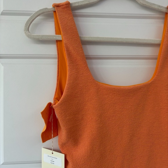 NEW Mara Hoffman Idalia One Piece Saffron - Picture 11 of 11